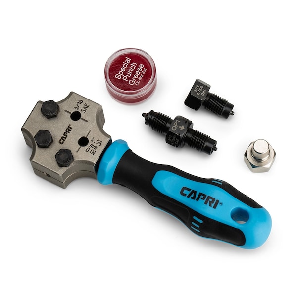 316 Dual Head Flaring Tool, makes 475mm ISODIN Bubble Flare and 316 SAE Double Flare